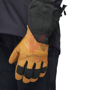 Guantes impermeables ligeros con pantalla táctil, guantes térmicos finos con forro para deportes, correr, esquiar, conducir, pescar, actividades al aire libre - Product Image 2