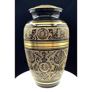 โกศโลหะสำหรับผู้ใหญ่สำหรับใส่ขี้เถ้าและงานศพและพิธีฝังศพ - Product Image 5