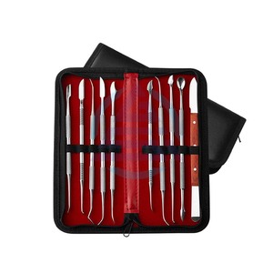 Ensemble de couteaux Kit de sculpture sur bijoux Gravure dentaire Graver Outil de cire de laboratoire dentaire Gravure de dents Ensemble dentaire instruments chirurgicaux - Product Image 1