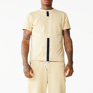 ชุดกางเกงขาสั้นสำหรับผู้ชายแบบแห้งเร็วระบายอากาศได้ดีชุดกางเกงขาสั้นสองชิ้นแบบลำลองสีพื้นสำหรับฤดูร้อน - Product Image 4