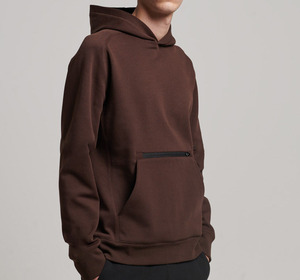 Dernier modèle de sweat à capuche d'hiver brodé avec fermeture éclair Sweats à capuche personnalisés avec poche pour hommes 100% coton Streetwear surdimensionné - Product Image 1