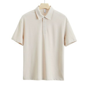 Polo de haute qualité pour hommes Logo personnalisé Tissu tricoté respirant Couleur unie à manches courtes ODM Durable Vêtements confortables - Product Image 3