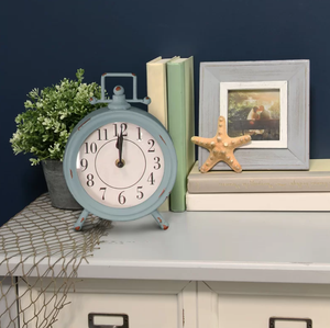 Reloj despertador de acero inoxidable plateado personalizado de latón Ak, reloj de escritorio de Metal de Hotel de lujo para decoración de escritorio del hogar - Product Image 2