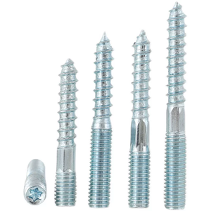 Tornillo Autorroscante de Doble Cabeza con Punta Afilada, Recubierto de Zinc, Torx Hexagonal, M6 M8 M10 M12 - Product Image 1