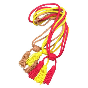 Cordon de serrage en fil personnalisé en gros d'usine 100% finition enduite de coton élastique écologique cordons de serrage élevés pour sac uniforme - Product Image 4