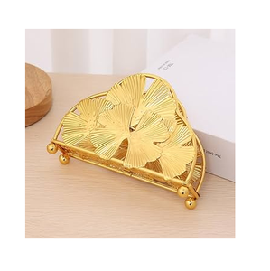 Soporte para pañuelos de madera y latón, mesa de comedor para dormitorio, decoración del hogar, servilletero, fabricación al precio más bajo - Product Image 2