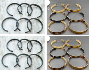 BANGLES Manchettes, bracelets et bracelets en corne de buffle naturelle fabriqués à partir de véritable corne de buffle, disponibles dans un assortiment de - Product Image 3