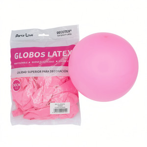 ลูกโป่งลาเท็กซ์ปาร์ตี้เลิฟ 30 ซม. สีชมพู R12 สำหรับตกแต่ง - Product Image 2