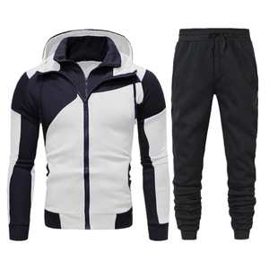 Survêtements thermiques en molleton décontractés pour hommes, 100% coton, vente chaude, jogging, survêtement - Product Image 1