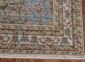 พรมขนสัตว์ถักขนาด8x10สีเขียวสำหรับห้องนอนห้องครัวและห้องเด็กวินเทจสีสันสดใส - Product Image 4