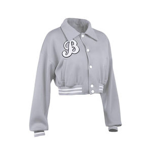 แจ็กเก็ตแฟชั่นสไตล์วินเทจของผู้หญิงผ้าฝ้ายปักลายระบายอากาศได้ดีสำหรับฤดูกาลกลางแจ้ง - Product Image 3