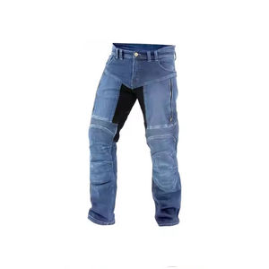 Pantalones Vaqueros de Motociclismo D-Ride para Hombre, Elásticos, Transpirables, de Secado Rápido, con Protectores Extraíbles de Nivel 2 CE para Comodidad en Todas las Estaciones - Product Image 4