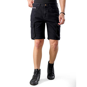 Shorts en jean décontractés pour hommes, 100 % coton, personnalisés, écologiques, légers, respirants et à séchage rapide – Grande Vente - Product Image 1