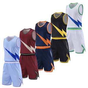 ชุดบาสเก็ตบอลคุณภาพสูง พิมพ์ลายแบบซับลิเมชั่น รับผลิตตามแบบ (OEM) ชุดบาสเก็ตบอลผู้ชายแบบกำหนดเอง - Product Image 1