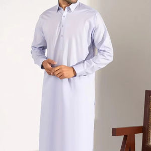 2025 New Design <b>Men's</b> <b>Shalwar</b> <b>Kameez</b> High Quality Custom Embroidered Casual Wear Top Seller for Muslims - Product Image 1