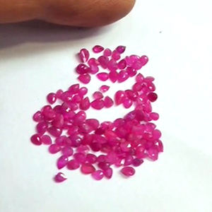 700 piezas de rubí natural 4x3 5x3 6x4 7x5mm Oval redondo pera cuadrado Marquesa Faceta 245 Cts Lote Iroc Sales Gemstone US $196 para todos - Product Image 4