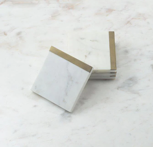 Posavasos de mármol al por mayor, alfombrilla de protección de mesa personalizada, portavasos, posavasos de mármol indio para Decoración de mesa - Product Image 2