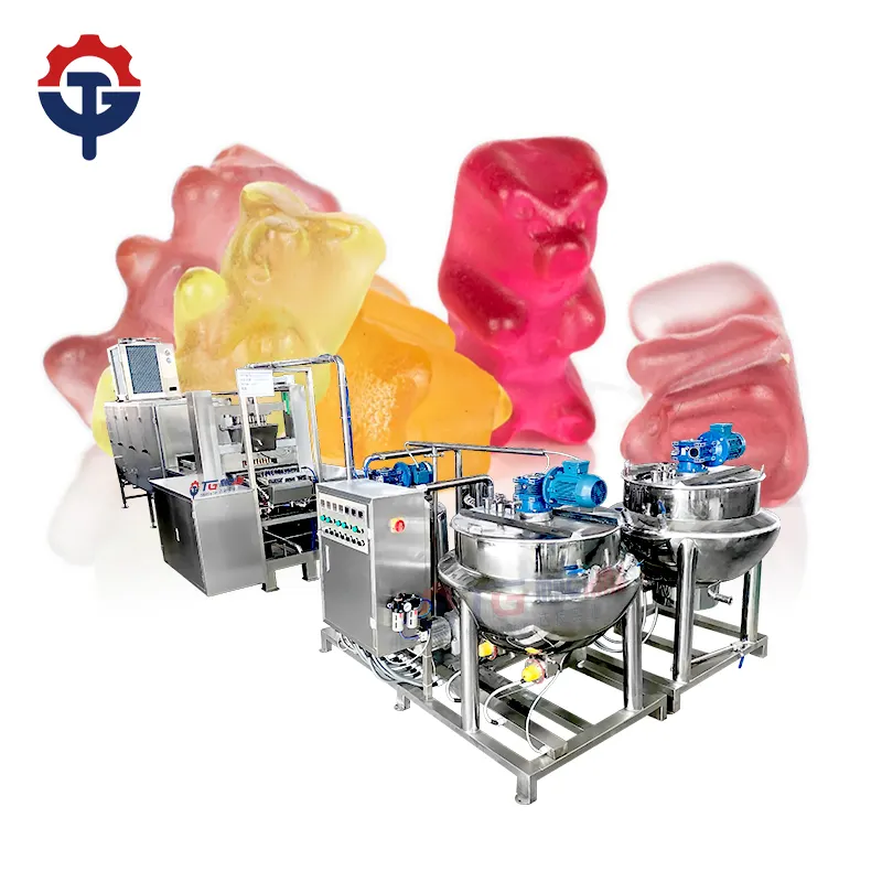 Präzisionsgesteuerte Produktionslinie 3D-Gummi-Süßigkeit-Herstellungsgerät