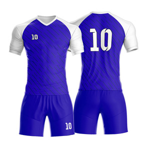 Kit de uniforme de fútbol personalizado para adultos Conjunto de camiseta y pantalones cortos de fútbol de secado rápido Ideal para entrenamiento y competiciones - Product Image 6