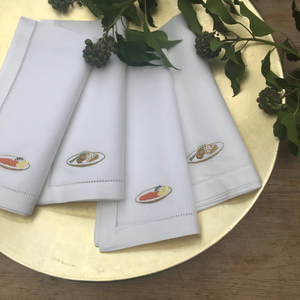 ผ้าเช็ดปากผ้าถักลายสำหรับทานอาหารเย็นผ้านิ่มแบบซักได้ใช้ซ้ำได้สำหรับโต๊ะอาหารงานแต่งงานงานเลี้ยงอาหารค่ำสำหรับครอบครัว - Product Image 1