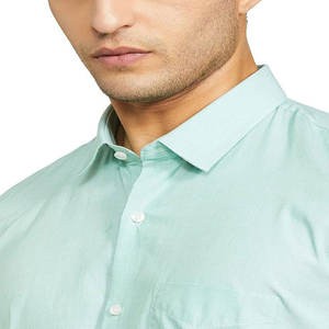 Haute qualité décontracté motif à carreaux foncé flanelle pleine à manches longues polyester coton rouge Bur Berry Style chemises à carreaux pour hommes - Product Image 2