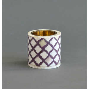 เครื่องเผาขวดเหล้าคริสตัลแบบดั้งเดิมพร้อมสลักกระดูกใช้ในร่มชุดธูปหอม - Product Image 2