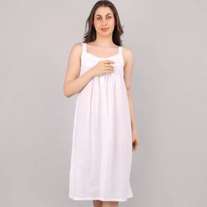 Élégant victorien coton femmes vêtements de nuit respirant lisse luxe nuit costume et Sexy robe de nuit pour confortable - Product Image 1