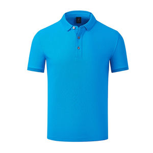 Polos de hombre de talla grande de 220 gramos personalizados de alta calidad, Polo básico con logotipo bordado para hombre, diseño informal liso de Golf - Product Image 1