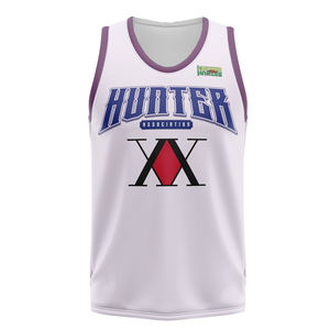 Maillot de basket-ball Bandai Gon & Killua, accessoire d'anime Hunter × Hunter, veste pour adultes et enfants, été, séchage rapide, confortable, décontracté, pour la salle de sport et l'entraînement - Product Image 1