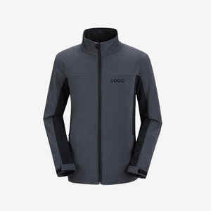 Veste Softshell respirante de haute qualité en gros Veste Softshell d'extérieur pour hommes Veste Softshell à capuche en plein air Vestes d'extérieur de course - Product Image 6