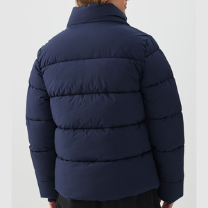 Chaquetas Acolchadas de Invierno con Logotipo Personalizado, Capucha Desmontable, Abrigo Grueso y Cálido, Chaqueta Impermeable de Lona Tejida para Mujer - Product Image 4