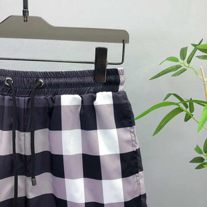 Pantalones cortos de playa de lona de secado rápido para hombre, novedad superventas de verano personalizados, cierre sólido con cordón, deportes informales - Product Image 5