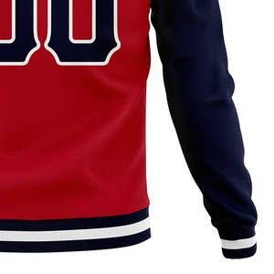 เสื้อแจ็กเก็ตเบสบอลผ้ากำมะหยี่แขนยาวหนังสำหรับผู้ชายเสื้อแจ็กเก็ตเบสบอลผ้าปะติดกำมะหยี่สำหรับฤดูหนาวใหม่สไตล์สตรีทแวร์ดีไซน์เสื้อสไตล์นักศึกษามหาวิทยาลัย - Product Image 6