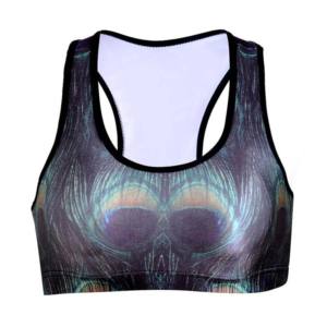 Sujetador deportivo para mujer, diseño cómodo de alto soporte para gimnasio, correr, y Fitness Yoga, ropa deportiva transpirable elegante para mujer - Product Image 1