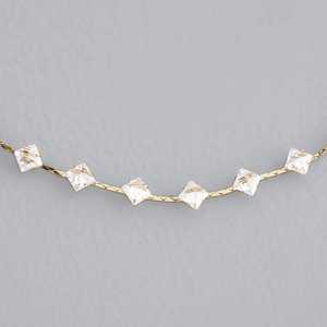 Collier Bohème Tendance 174537 Plaqué Or Forme Géométrique Chiffre Chaîne en Alliage d'Acier Inoxydable avec Perle pour Soirées - Product Image 3
