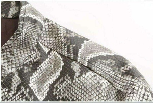Wholesale Stylish High Quality <b>Casual</b> Breathable Trendy <b>Mens</b> Outerwear Premium Design <b>Men</b> Snake Print Leather Winter <b>Jacket</b> - Product Image 6