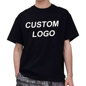 Camiseta con logotipo impreso personalizado, algodón transpirable de secado rápido ecológico/poliéster de bambú/lona de algodón, regalo promocional para eventos a granel - Product Image 2
