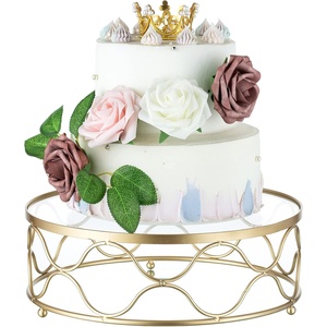 Base para Pastel de Acero Inoxidable, Elegante y Resistente, Perfecta para Bodas, Fiestas y Exhibición de Postres, Duradera - Product Image 3