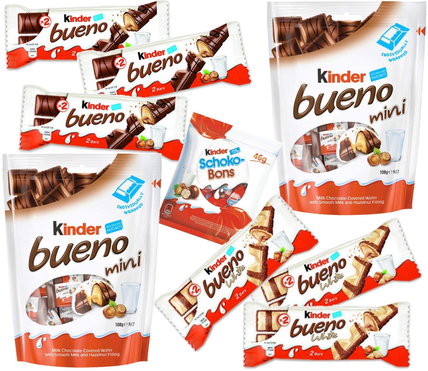 Оптовая продажа, шоколад Kinder Bueno 43 г kinder bueno choco kinder bueno white для продажи