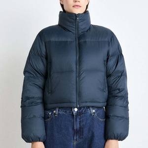 Abrigos de Invierno Impermeables y Transpirables de Punto con Logotipo Personalizado de Alta Calidad, Chaquetas Acolchadas de Moda para Mujer, Venta al por Mayor - Product Image 6