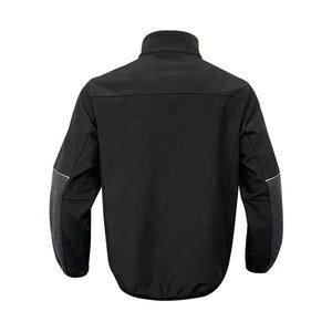 Fabricant de vêtements sur mesure, veste polaire à col montant pour homme avec fermeture éclair intégrale et coque souple - Product Image 2