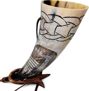 Blowing <b>Horn</b> Viking <b>Horn</b> <b>Drinking</b> <b>Horn</b>, Best Quality with High Glossy Polish From India BY HANNAN HANDICRAFT - Product Image 2