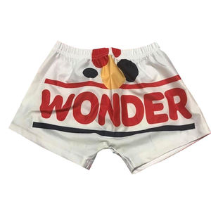 กางเกงขี่จักรยานเอวสูงสำหรับผู้หญิงกางเกงขาสั้นขี่จักรยานโยคะพิมพ์ซับลิเมชันไร้รอยต่อสำหรับใส่ไปยิมเล่นกีฬา100% ออกแบบโลโก้ได้ตามต้องการ - Product Image 4