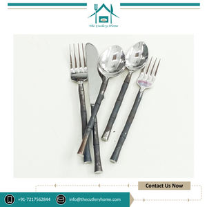 El mejor fabricante y proveedor de juego de cubiertos de diseño moderno de la India con mango forjado a mano, respetuoso con el medio ambiente y para bodas - Product Image 3