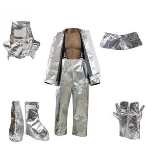 Traje de proximidad al fuego aluminizado Protección de cuerpo completo para bomberos - Product Image 6