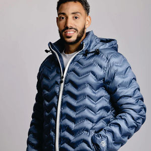 Veste en duvet d'oie pour hommes Version américaine personnalisée 700 Manteau bouffant imperméable d'hiver 2023 Vestes bouffantes de créateur à bulles - Product Image 2