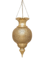 Luminaires suspendus de luxe modernes en fer forgé faits à la main, lanternes marocaines écologiques pour mariage et Noël