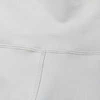 Leggings de yoga blancs taille haute avec empiècements transparents, longueur intégrale, sans coutures, extensibles dans quatre directions, pour femmes