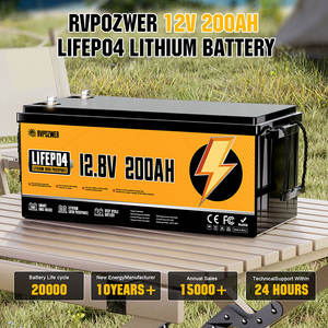 공장 도매 리튬 철 인산염 배터리 12V 24V100Ah 200Ah 300Ah Lifepo4 배터리 리튬 배터리 태양열 저장 용 - Product Image 2