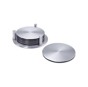 Vajilla de Metal hecha a mano de alta calidad, alfombrillas para tazas de té, almohadillas a precio al por mayor, vajilla estándar, vajilla, posavasos para bebidas - Product Image 5